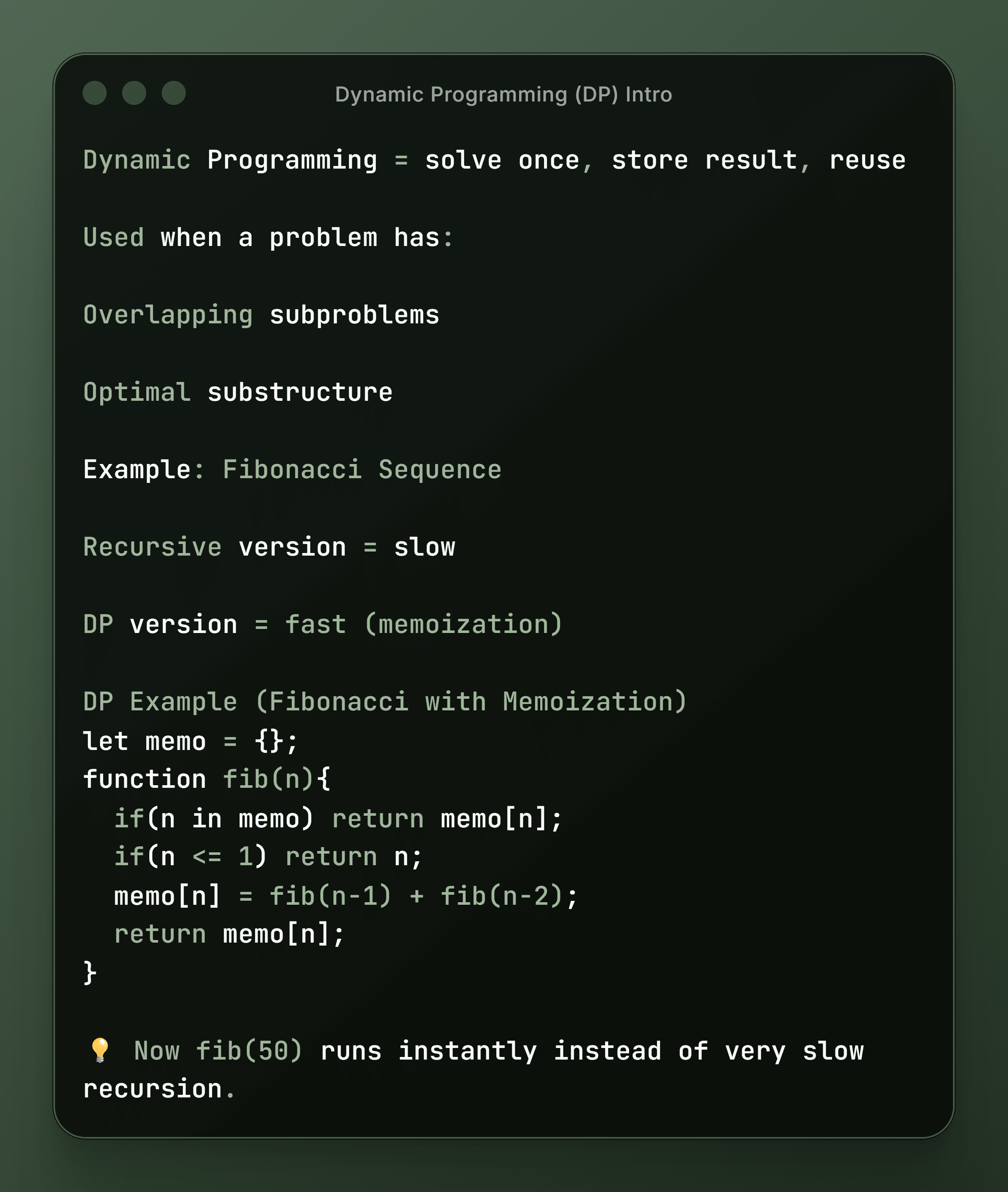 Dynamic Programming